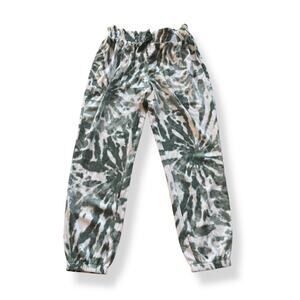 Design History NEW Tie Dye sweatpants cashmere soft natural fiber girls M pants
